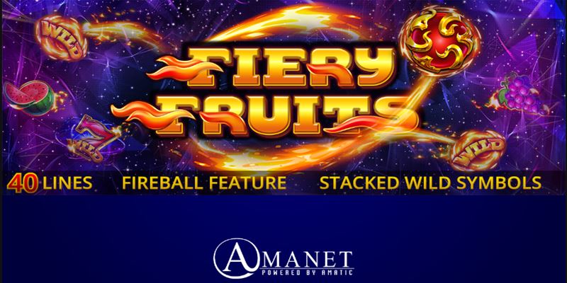 Fiery Fruits Spielautomat Logo Fiery Fruits Spielautomat