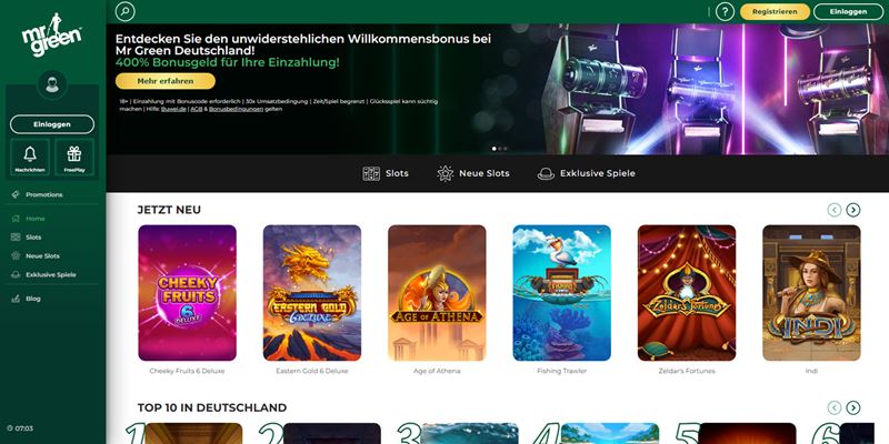 Mr Green Casino Test 800 Mr Green Casino Test