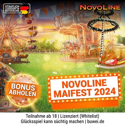 Novoline Festival der Aktionen Novoline Festival der Aktionen